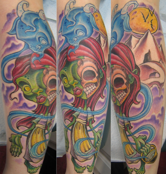 Jime Litwalk Heide of the mountain tattoo